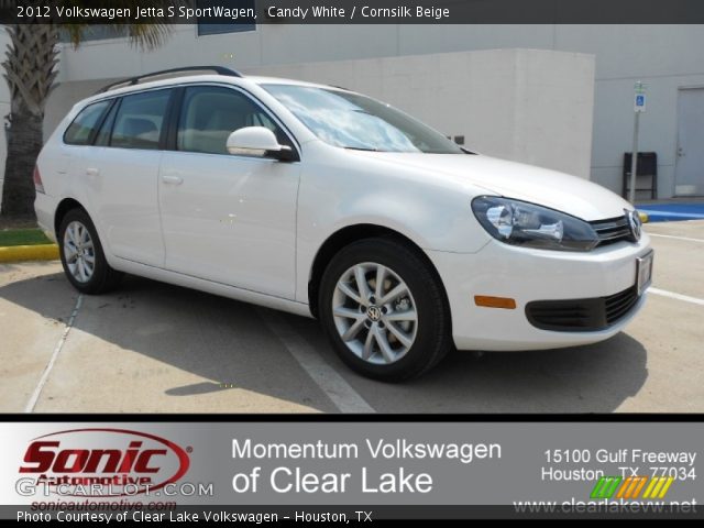 2012 Volkswagen Jetta S SportWagen in Candy White