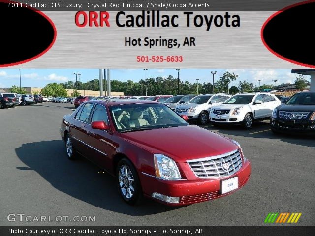 2011 Cadillac DTS Luxury in Crystal Red Tintcoat