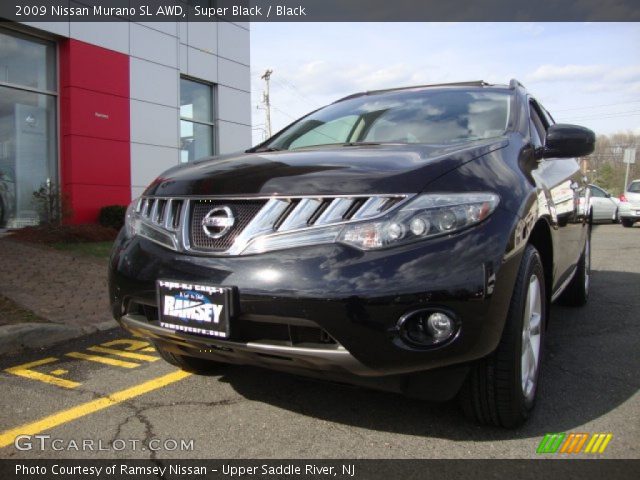 2009 Nissan Murano SL AWD in Super Black