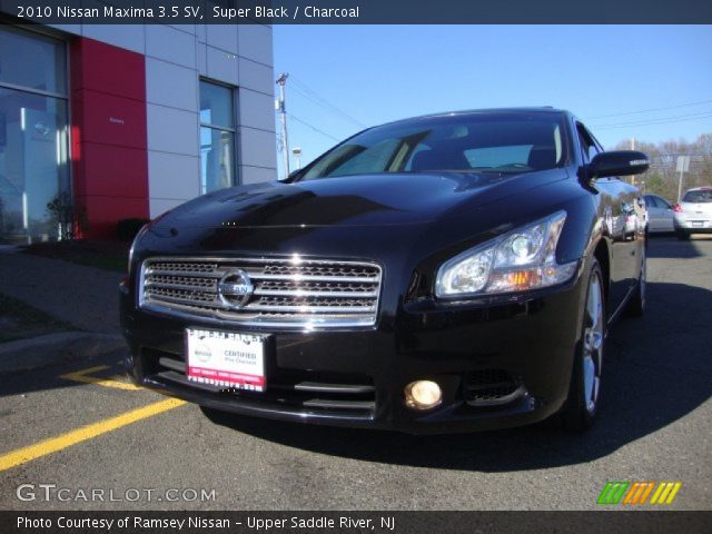 2010 Nissan Maxima 3.5 SV in Super Black