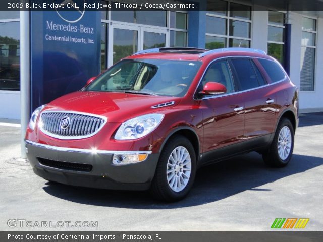 2009 Buick Enclave CXL in Red Jewel Tintcoat