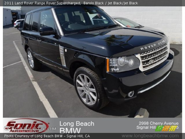 2011 Land Rover Range Rover Supercharged in Barolo Black