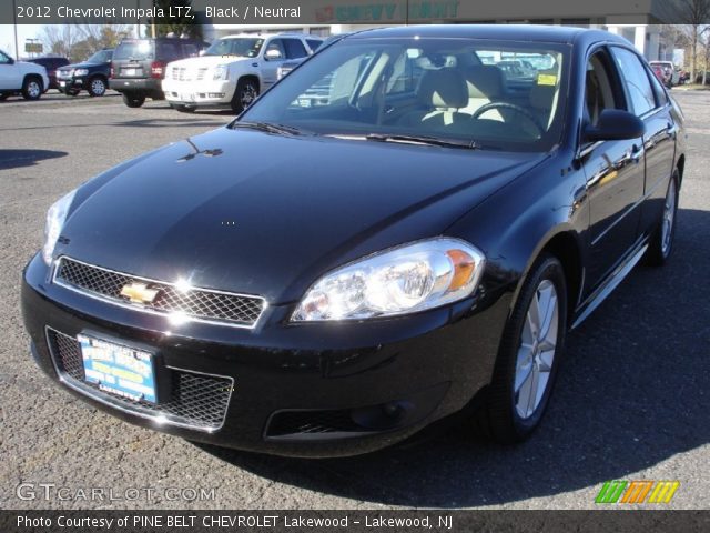 2012 Chevrolet Impala LTZ in Black