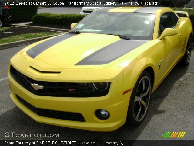 2012 Chevrolet Camaro SS Coupe Transformers Special Edition in Rally Yellow
