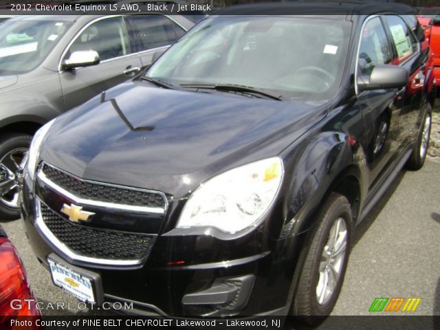2012 Chevrolet Equinox LS AWD in Black