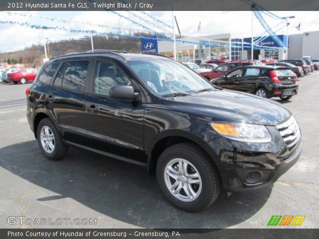 2012 Hyundai Santa Fe GLS in Twilight Black