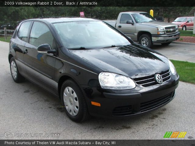 2009 Volkswagen Rabbit 2 Door in Black