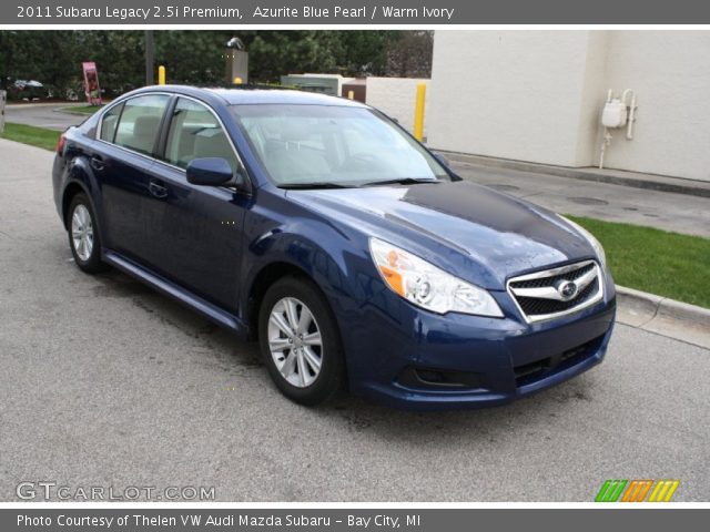 2011 Subaru Legacy 2.5i Premium in Azurite Blue Pearl