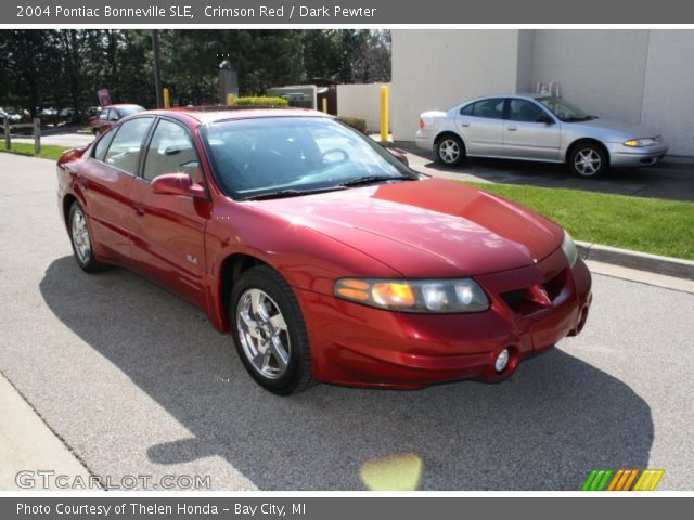 2004 Pontiac Bonneville SLE in Crimson Red