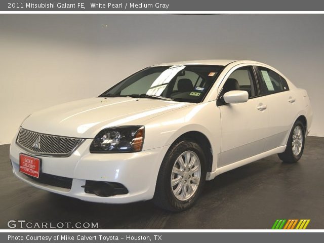 2011 Mitsubishi Galant FE in White Pearl