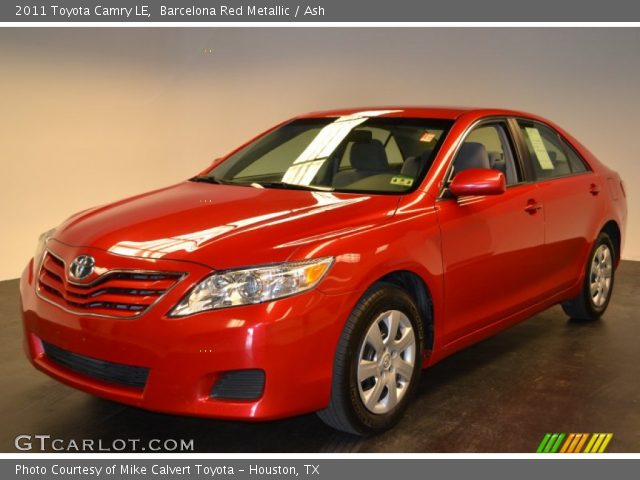 2011 Toyota Camry LE in Barcelona Red Metallic