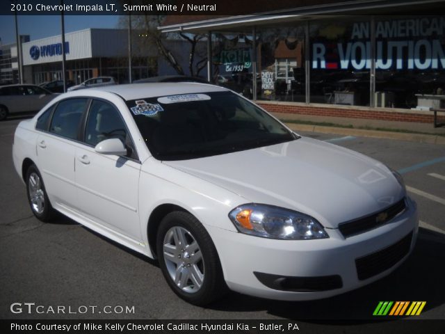 2010 Chevrolet Impala LT in Summit White