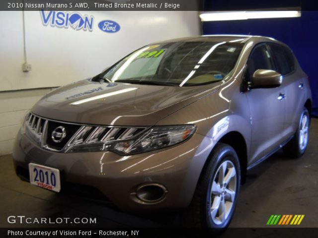 2010 Nissan Murano S AWD in Tinted Bronze Metallic
