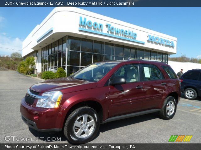 2007 Chevrolet Equinox LS AWD in Deep Ruby Metallic