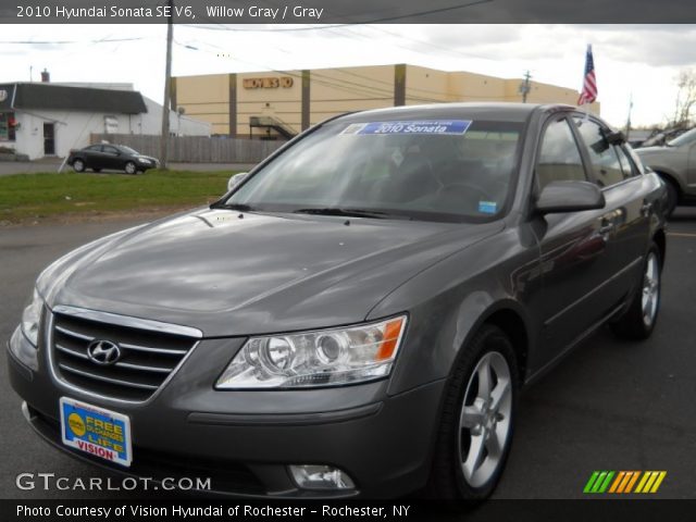 2010 Hyundai Sonata SE V6 in Willow Gray