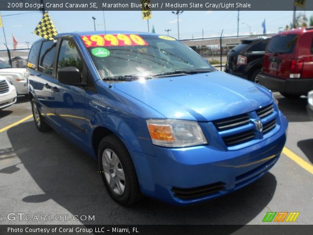2008 Dodge Grand Caravan SE in Marathon Blue Pearl
