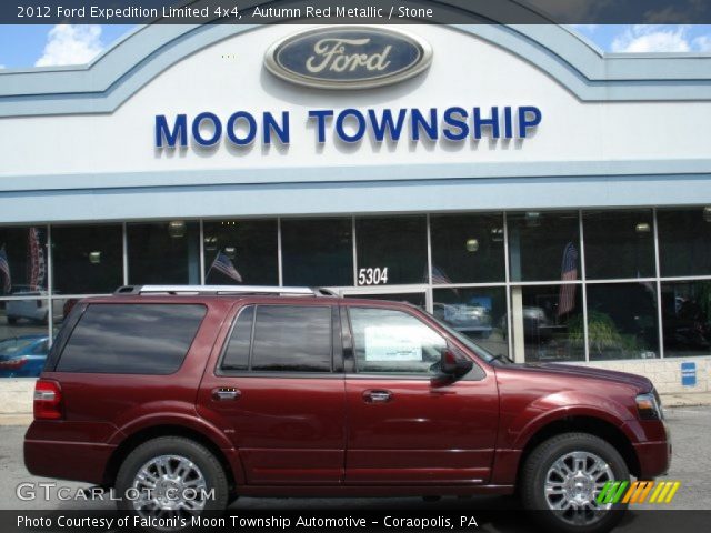 2012 Ford Expedition Limited 4x4 in Autumn Red Metallic