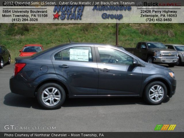 2012 Chevrolet Sonic LS Sedan in Cyber Gray Metallic