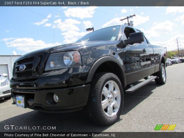 2007 Ford F150 FX4 SuperCab 4x4 in Black
