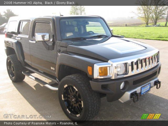 2008 Hummer H3 Alpha in Black