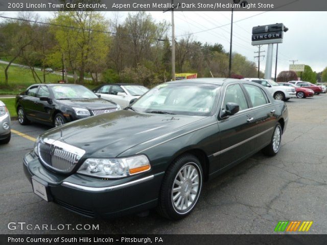 2003 Lincoln Town Car Executive in Aspen Green Metallic