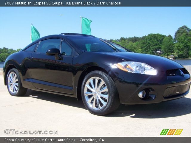 2007 Mitsubishi Eclipse SE Coupe in Kalapana Black
