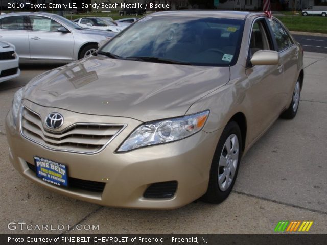 2010 Toyota Camry LE in Sandy Beach Metallic