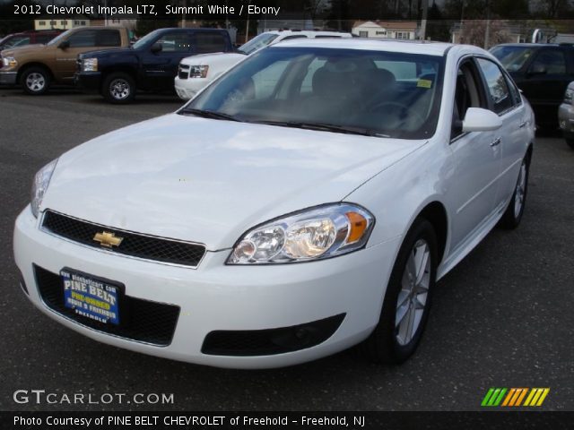 2012 Chevrolet Impala LTZ in Summit White