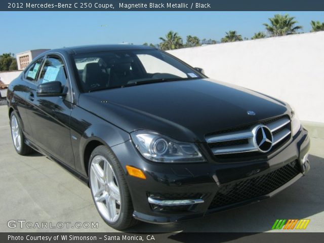 2012 Mercedes-Benz C 250 Coupe in Magnetite Black Metallic