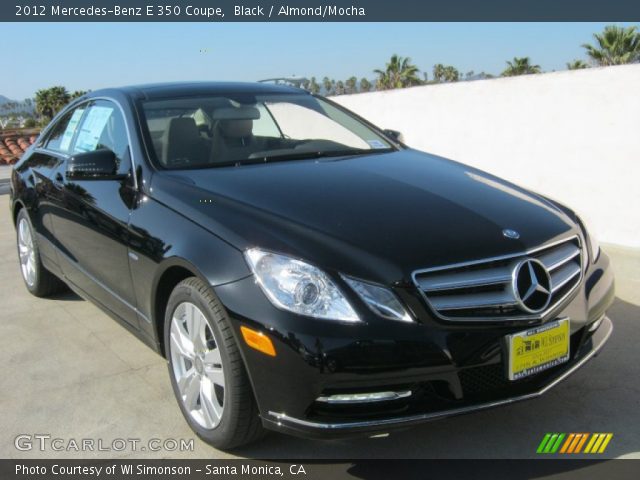 2012 Mercedes-Benz E 350 Coupe in Black
