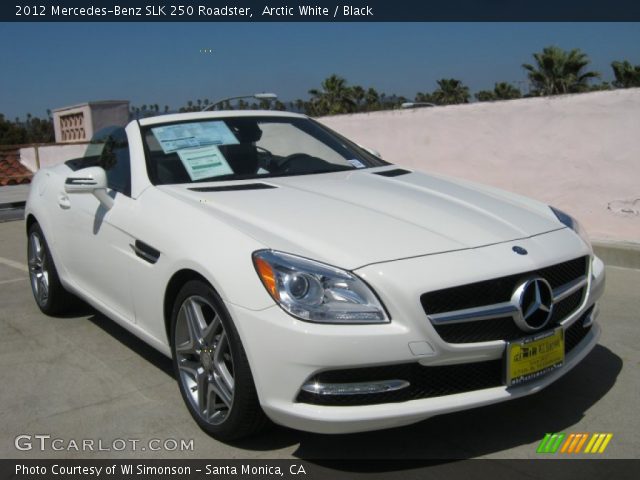2012 Mercedes-Benz SLK 250 Roadster in Arctic White