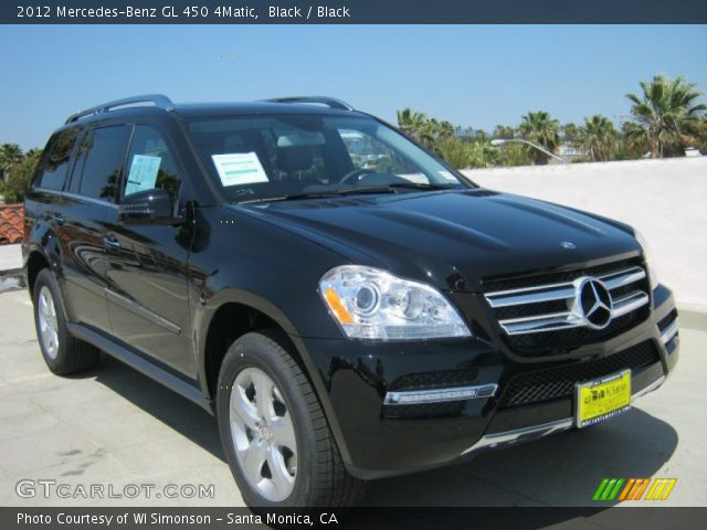 2012 Mercedes-Benz GL 450 4Matic in Black