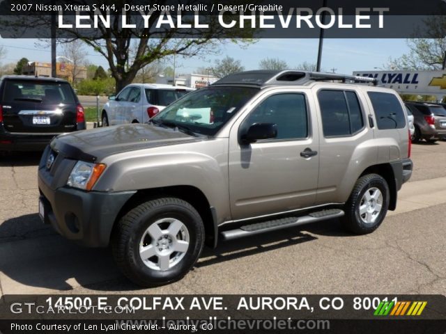 2007 Nissan Xterra S 4x4 in Desert Stone Metallic