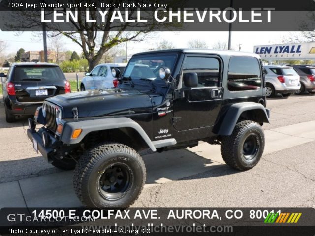 2004 Jeep Wrangler Sport 4x4 in Black