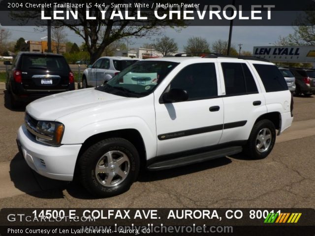 2004 Chevrolet TrailBlazer LS 4x4 in Summit White