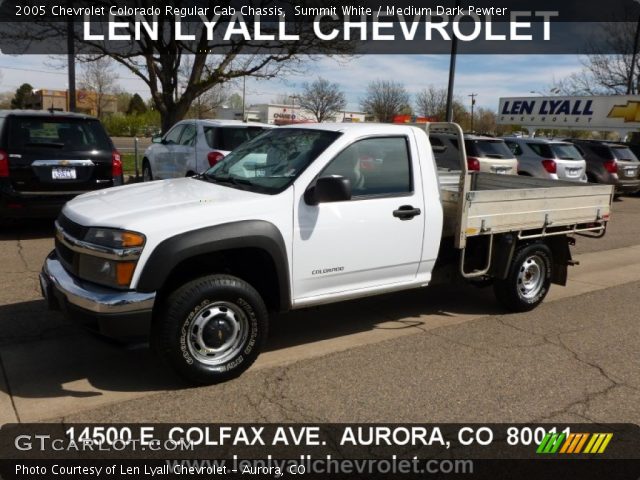 2005 Chevrolet Colorado Regular Cab Chassis in Summit White