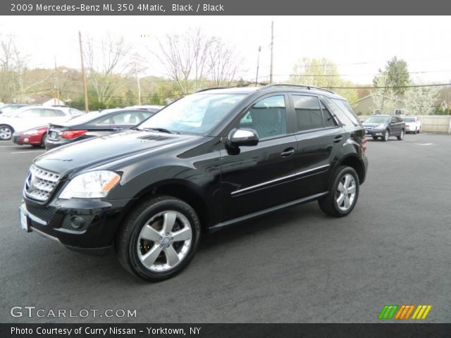 2009 Mercedes-Benz ML 350 4Matic in Black