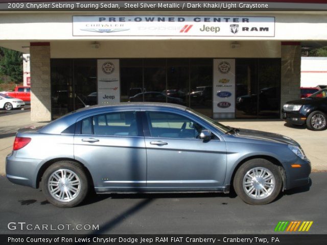 2009 Chrysler Sebring Touring Sedan in Steel Silver Metallic