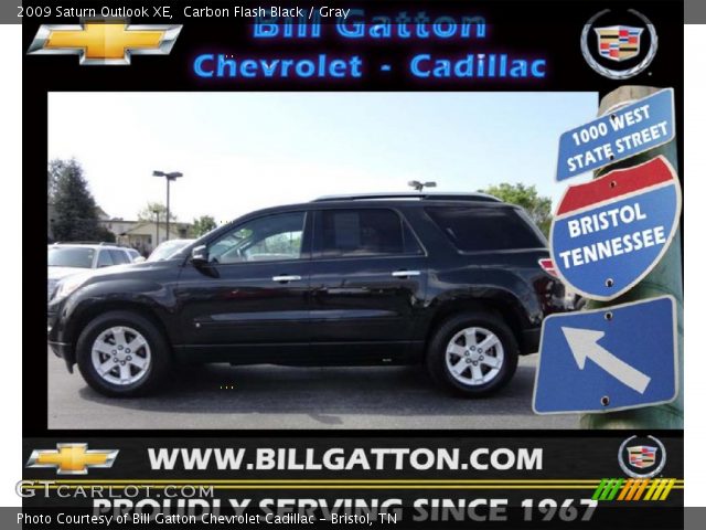 2009 Saturn Outlook XE in Carbon Flash Black