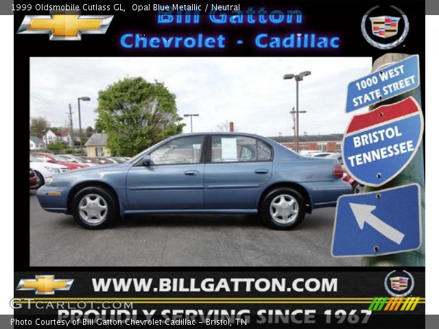 1999 Oldsmobile Cutlass GL in Opal Blue Metallic