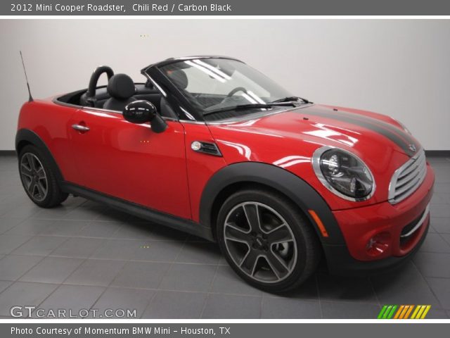 2012 Mini Cooper Roadster in Chili Red