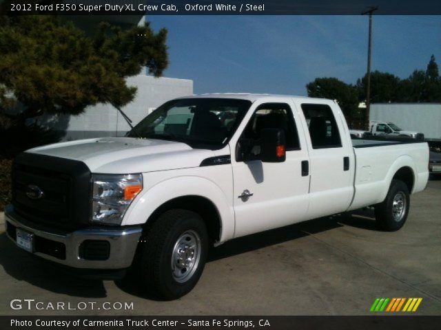 2012 Ford F350 Super Duty XL Crew Cab in Oxford White