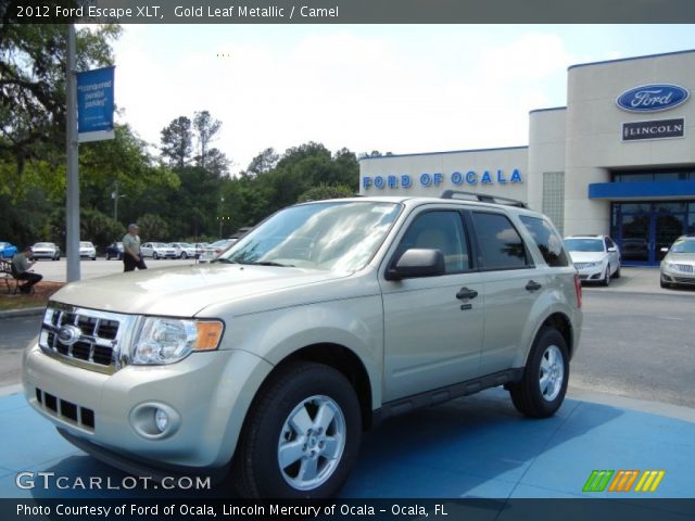 2012 Ford Escape XLT in Gold Leaf Metallic