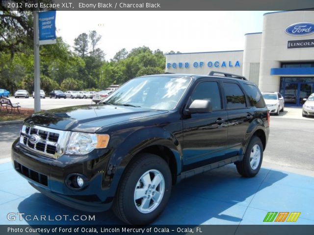 2012 Ford Escape XLT in Ebony Black