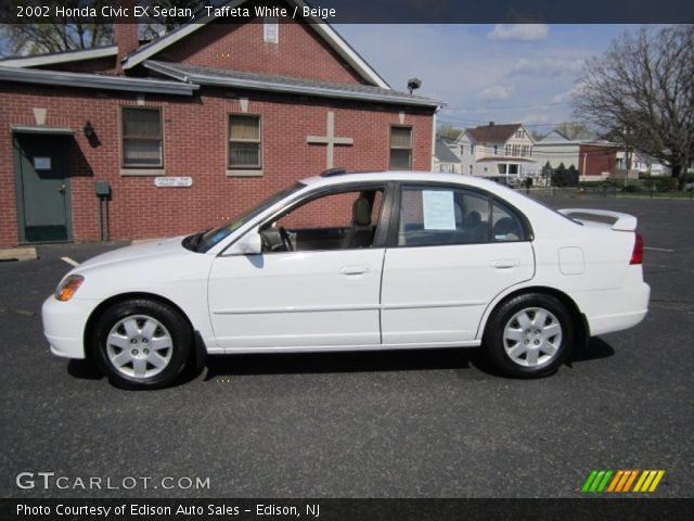 2002 Honda Civic EX Sedan in Taffeta White