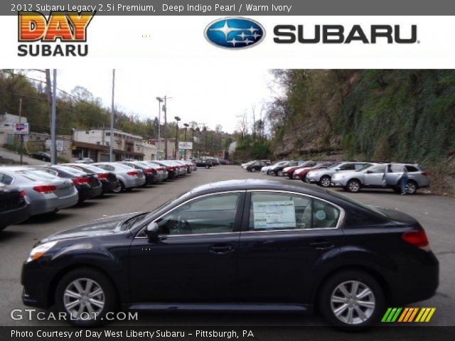 2012 Subaru Legacy 2.5i Premium in Deep Indigo Pearl