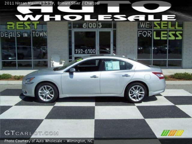 2011 Nissan Maxima 3.5 SV in Brilliant Silver