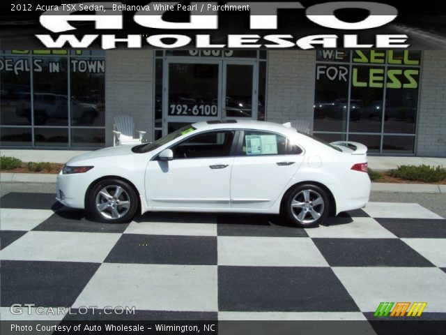 2012 Acura TSX Sedan in Bellanova White Pearl