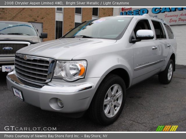 2008 Chrysler Aspen Limited 4WD in Bright Silver Metallic