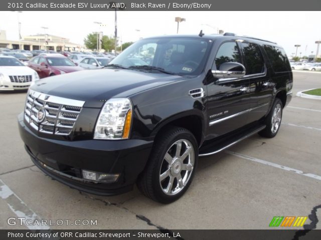 2012 Cadillac Escalade ESV Luxury AWD in Black Raven